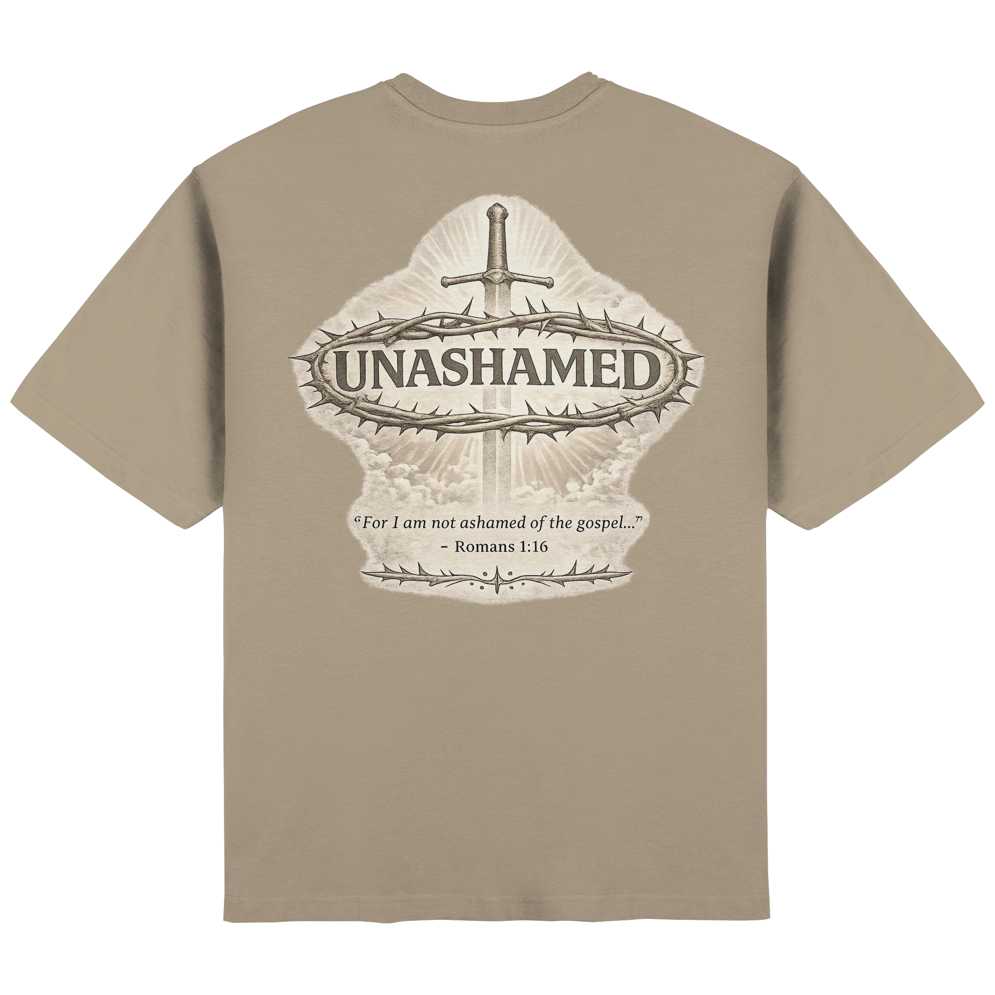 Unashamed - Oversized Streatwear Shirt - Streetwear Oversized T-Shirt
