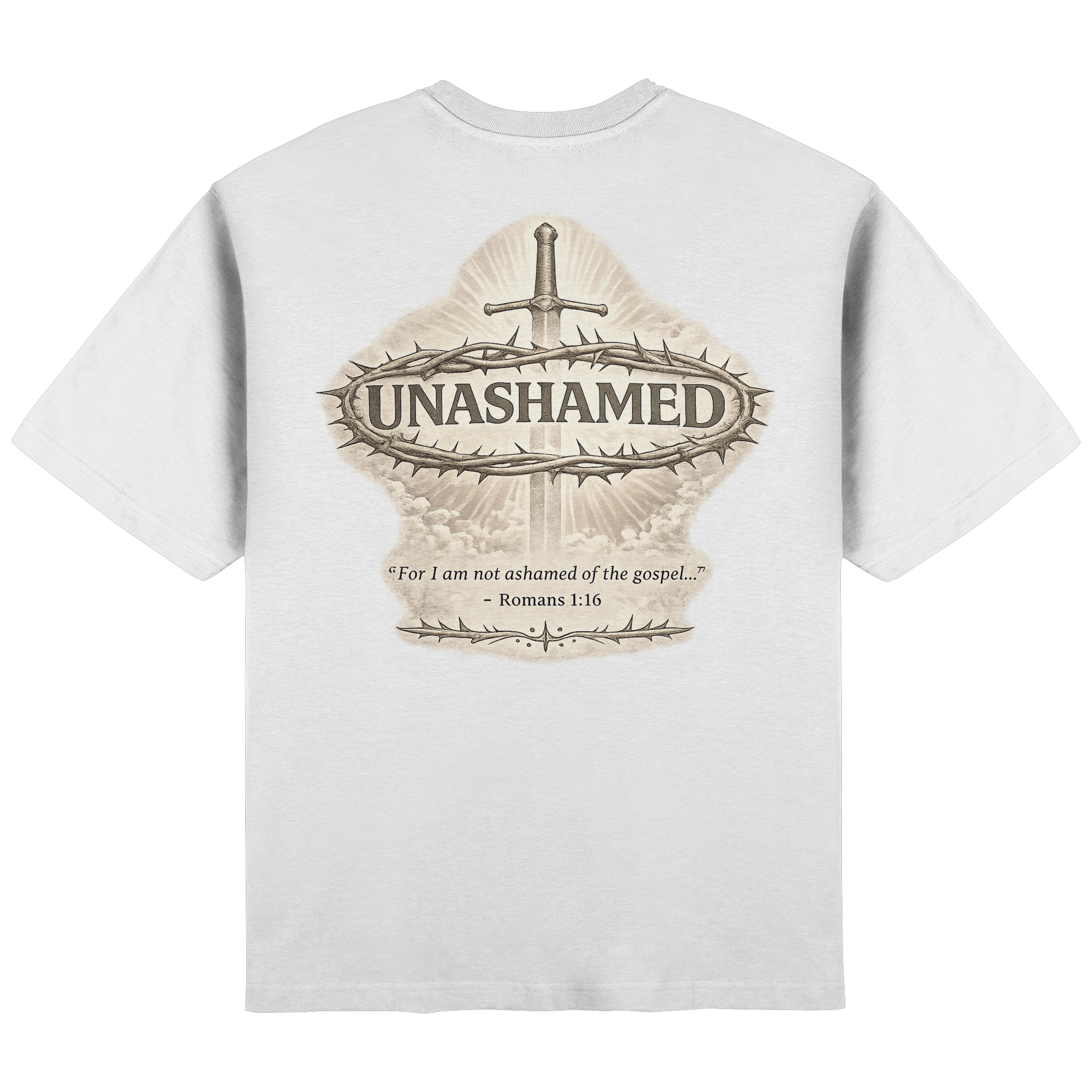 Unashamed - Oversized Streatwear Shirt - Streetwear Oversized T-Shirt