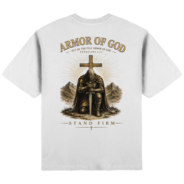 ARMOR OF GOD - Heavy Oversized Shirt - Streetwear Oversized T-Shirt