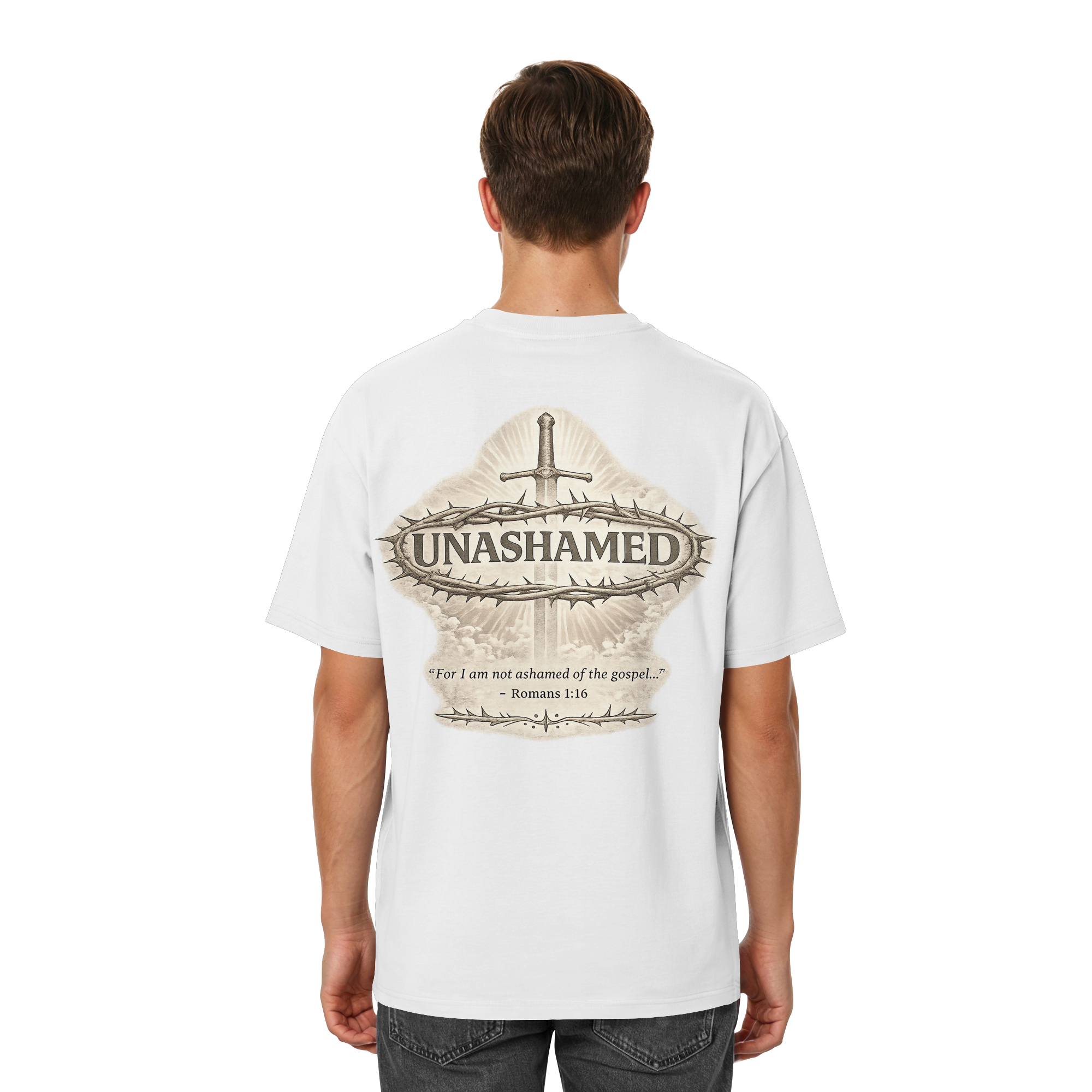 Unashamed - Oversized Streatwear Shirt - Streetwear Oversized T-Shirt