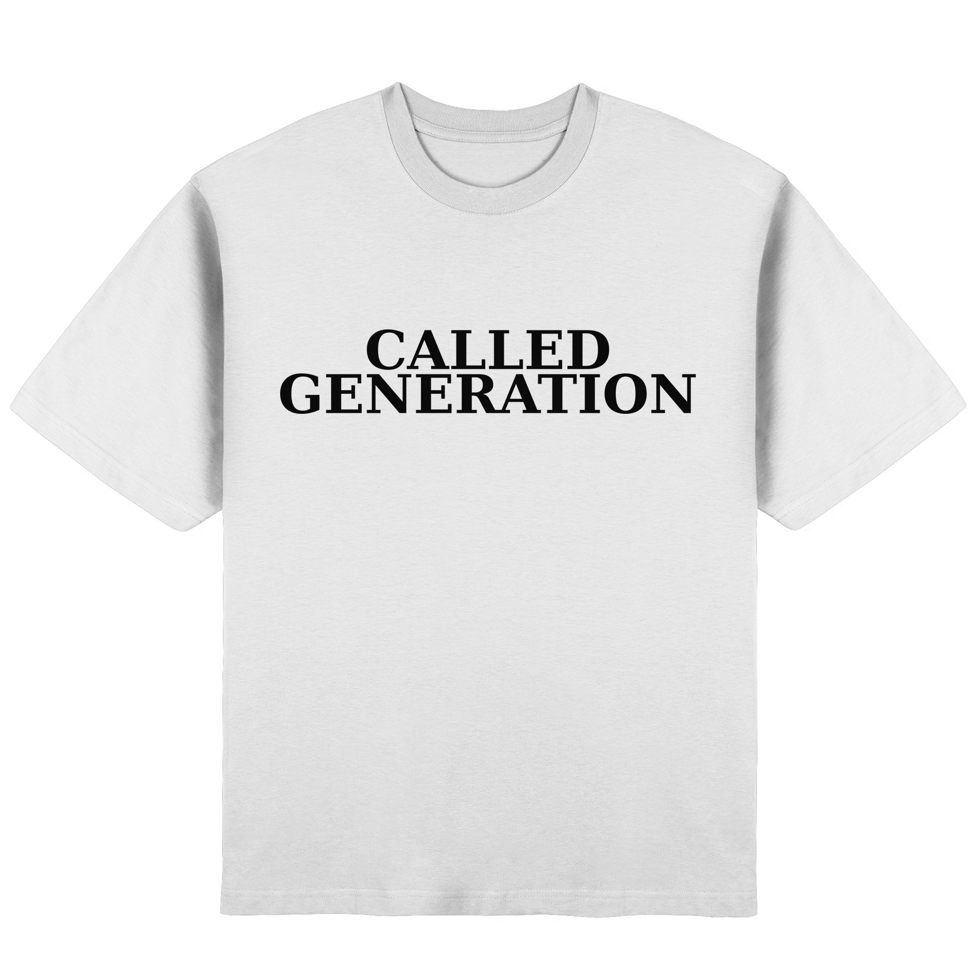 Called Generation - Basic Shirt - Streetwear Oversized T-Shirt